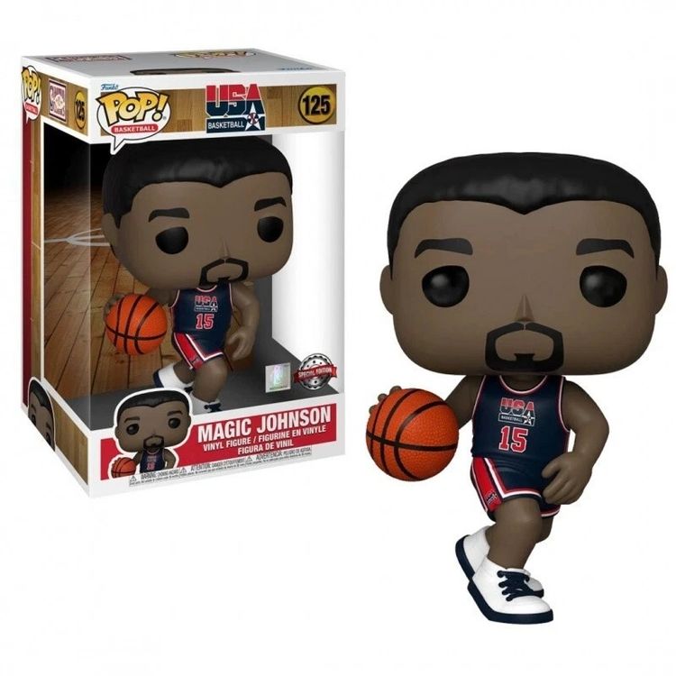 Funko Pop NBA Basketball Magic Johnson XL Jumbo Vinyl Figure - 125